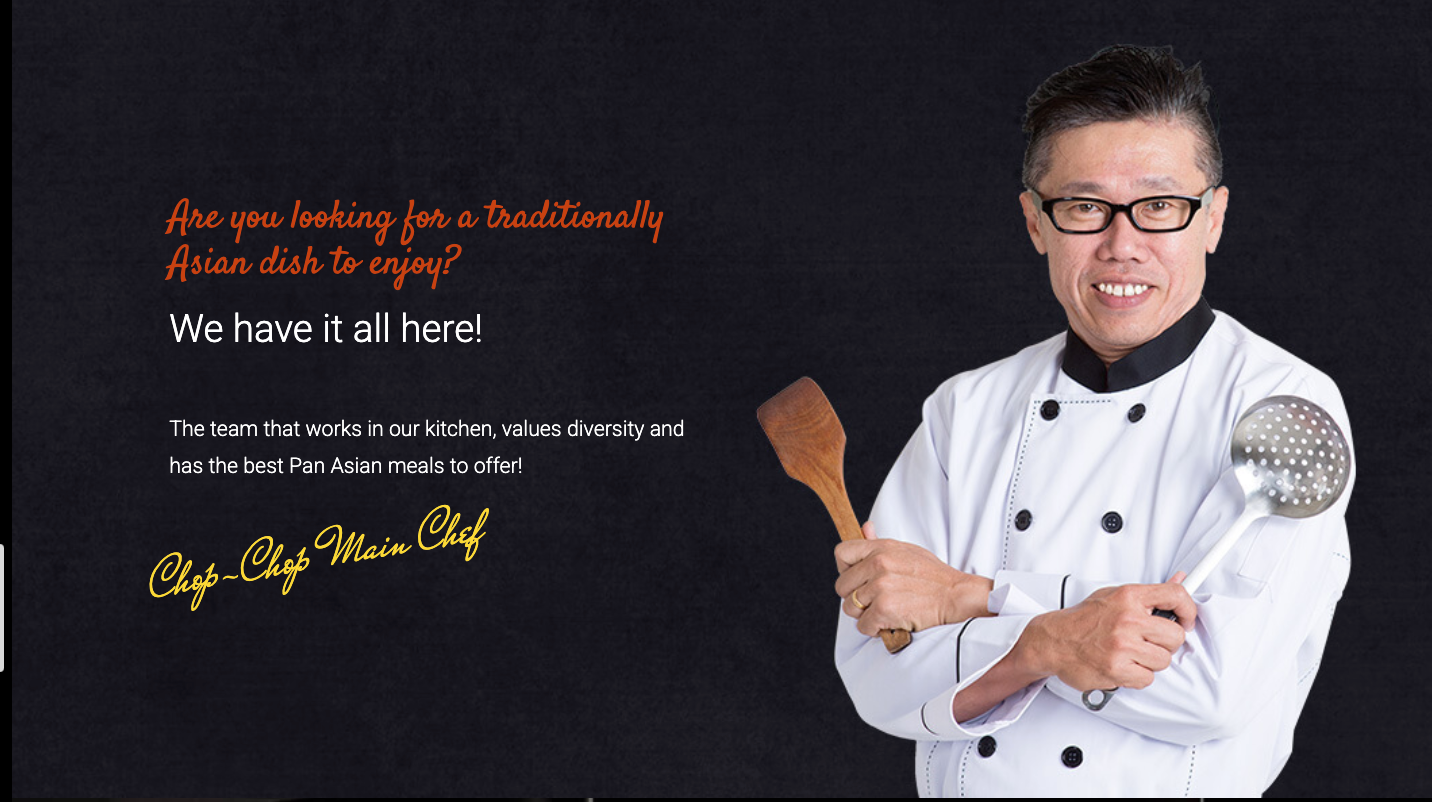 Asian Restaurant Web Design & Digital Service