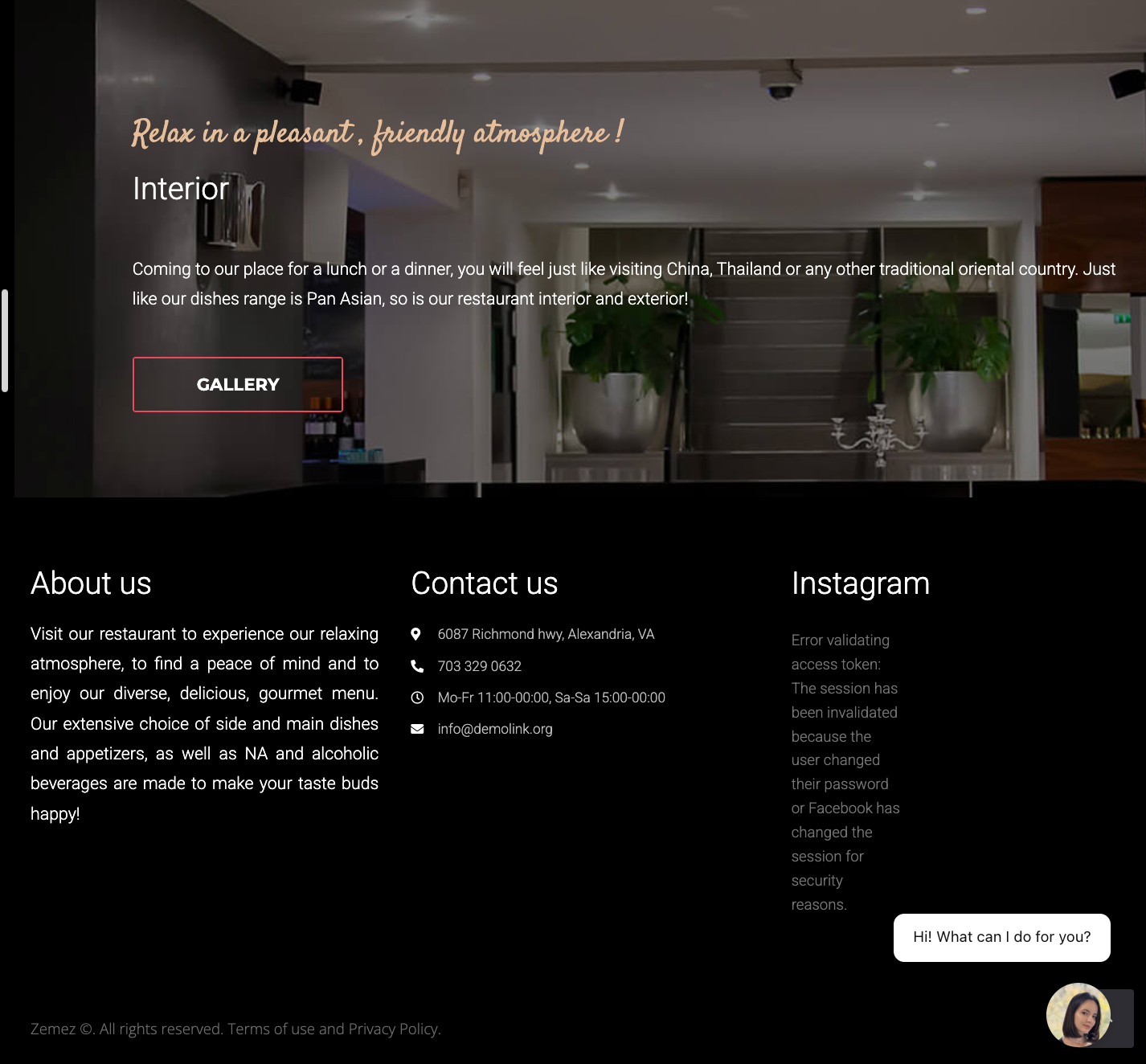 Asian Restaurant Web Design & Digital Service