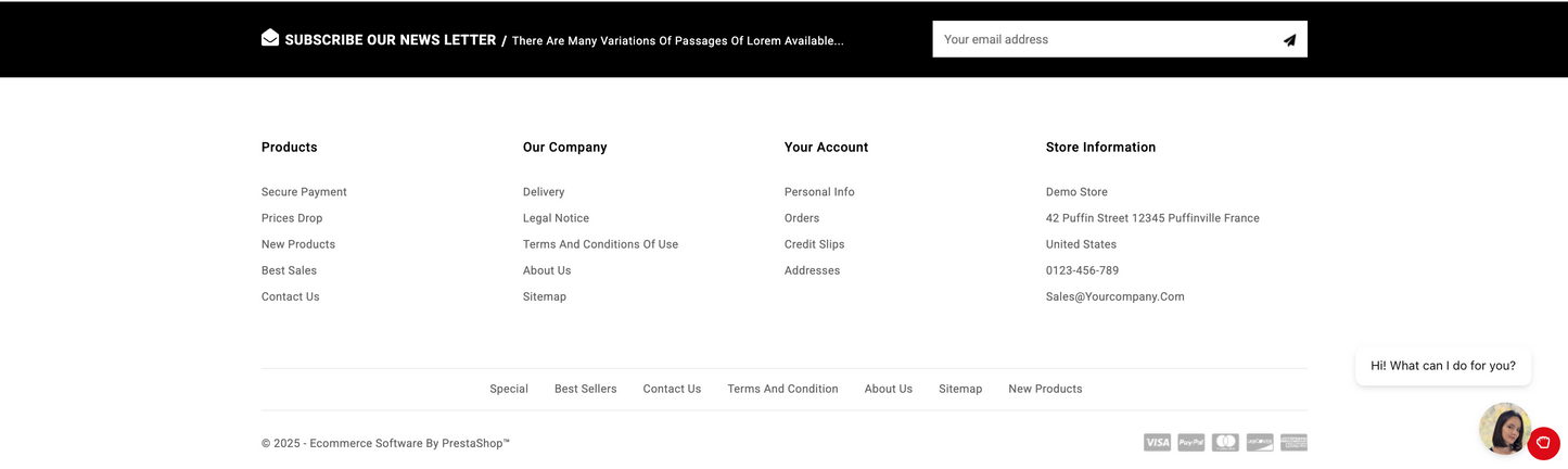 Perfume Store Website and Online Business Services