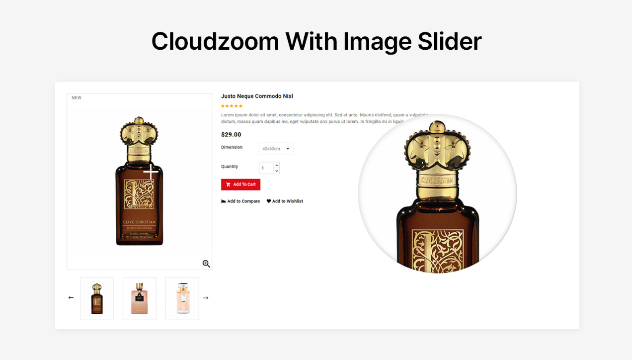 Perfume Store Website and Online Business Services