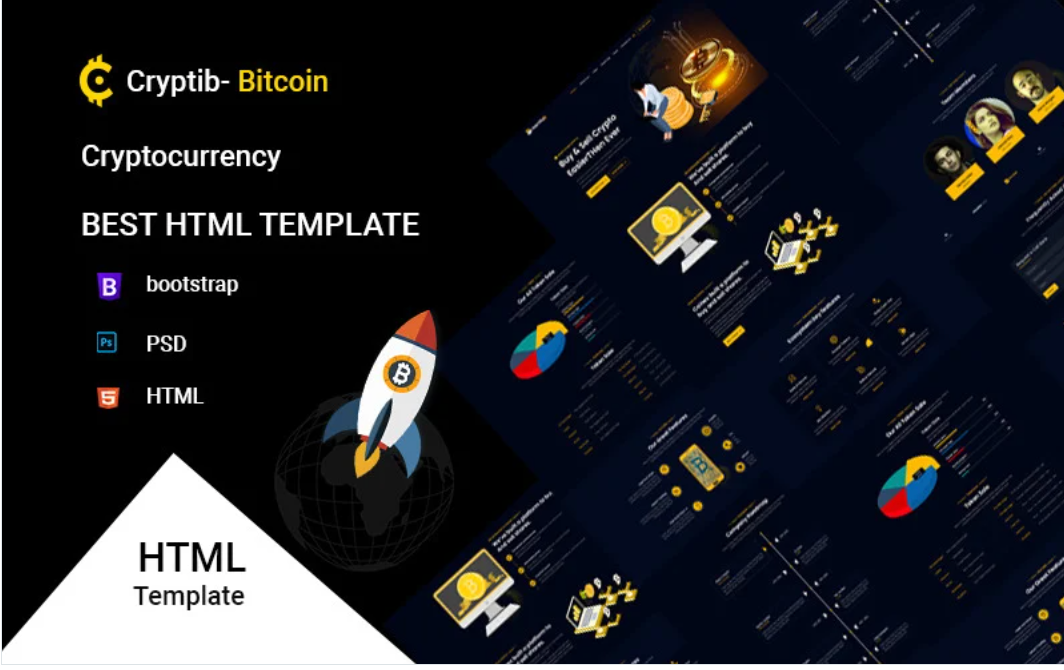 Crypto Cryptocurrency ICO & Bitcoin