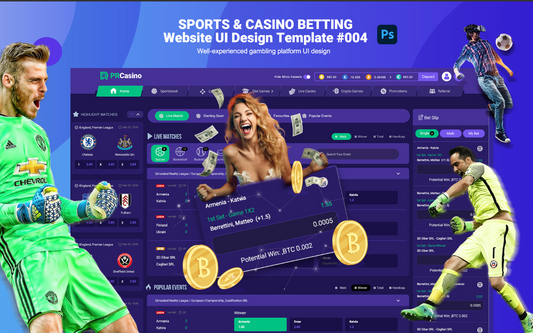 Casino and Sports Betting Website