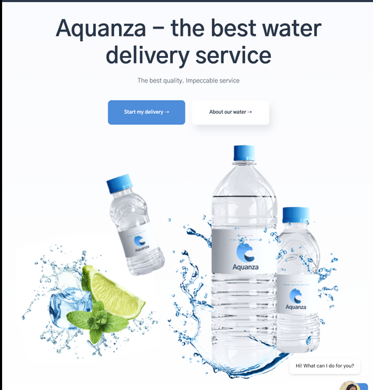 Water Delivery Web Design Service