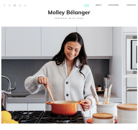 Food Blog for Storytelling