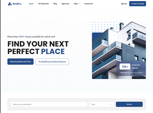 Estate Sale and Rental Web Design Service
