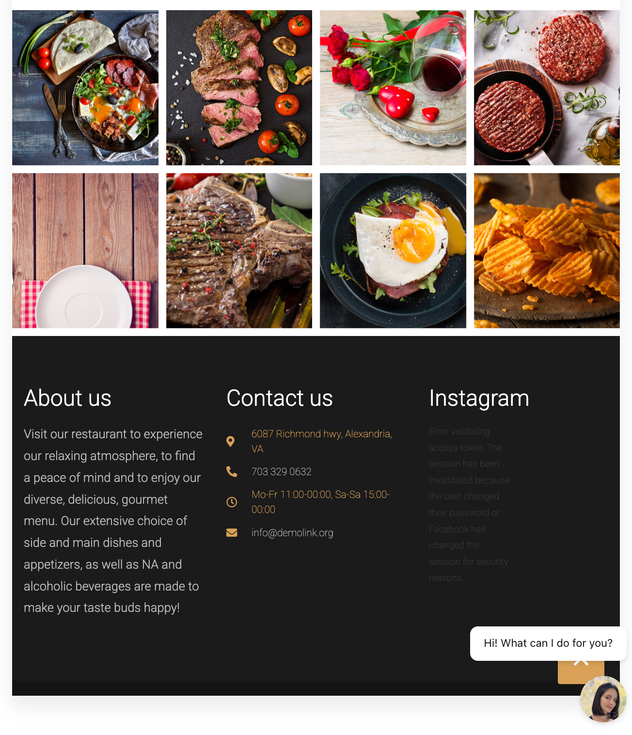 Gourmet Restaurant Web Design and Digital Services