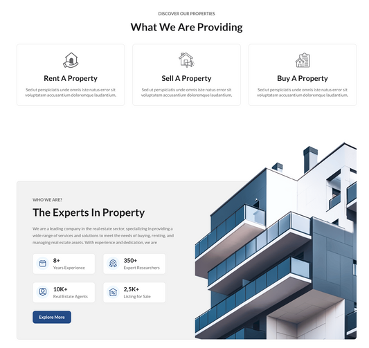 Estate Sale and Rental Web Design Service